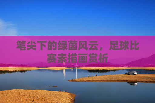 笔尖下的绿茵风云,足球比赛素描画赏析