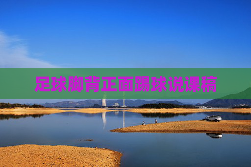 足球脚背正面踢球说课稿