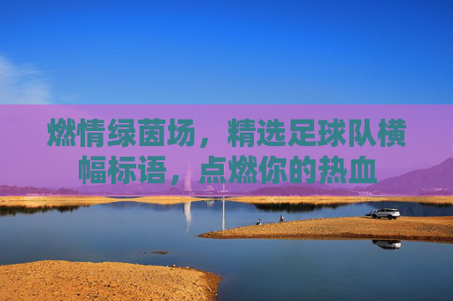 燃情绿茵场,精选足球队横幅标语,点燃你的热血