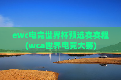 ewc电竞世界杯预选赛赛程(wca世界电竞大赛)