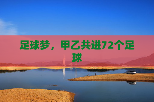 足球梦,甲乙共进72个足球