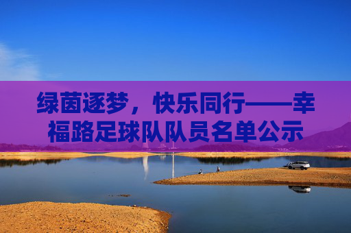 绿茵逐梦，快乐同行——幸福路足球队队员名单公示