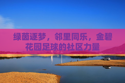 绿茵逐梦,邻里同乐,金碧花园足球的社区力量