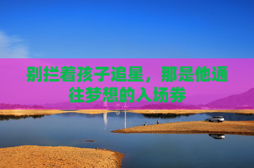 别拦着孩子追星,那是他通往梦想的入场券