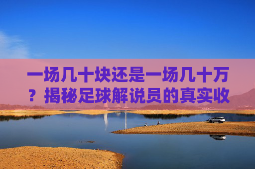一场几十块还是一场几十万?揭秘足球解说员的真实收入