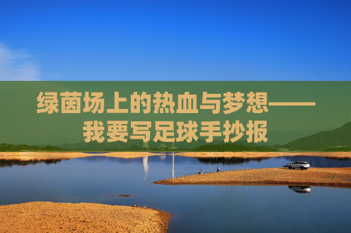 绿茵场上的热血与梦想——我要写足球手抄报