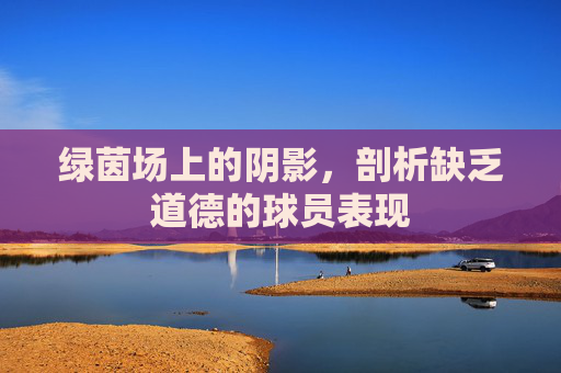 绿茵场上的阴影,剖析缺乏道德的球员表现
