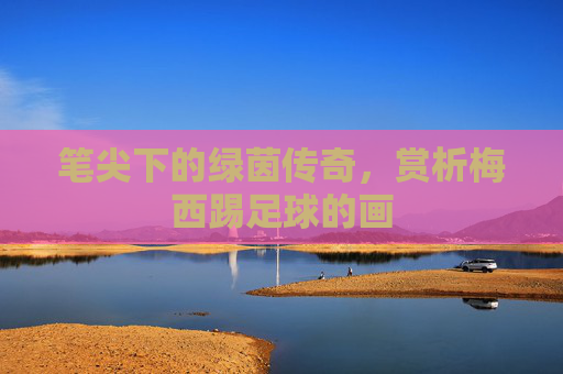 笔尖下的绿茵传奇,赏析梅西踢足球的画