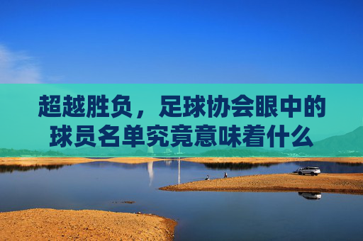 超越胜负，足球协会眼中的球员名单究竟意味着什么
