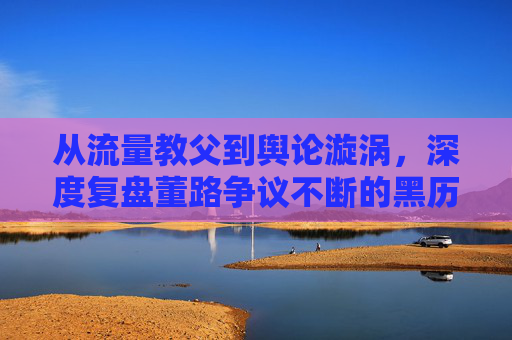 从流量教父到舆论漩涡,深度复盘董路争议不断的黑历史
