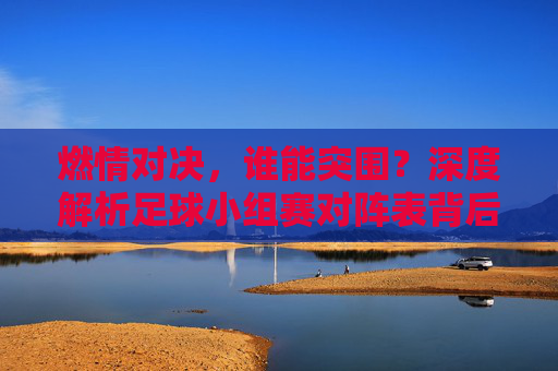 燃情对决,谁能突围?深度解析足球小组赛对阵表背后的玄机