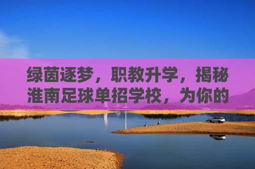 绿茵逐梦，职教升学，揭秘淮南足球单招学校，为你的大学梦插上翅膀