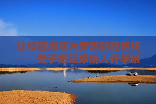 让绿茵场成为梦想的起跑线——关于把足球纳入升学班级的思考