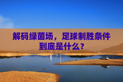 解码绿茵场，足球制胜条件到底是什么？