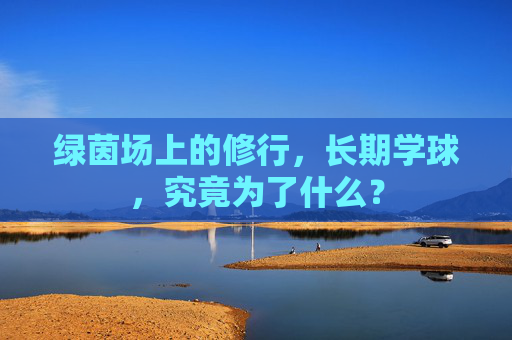 绿茵场上的修行,长期学球,究竟为了什么?
