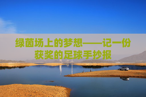 绿茵场上的梦想——记一份获奖的足球手抄报
