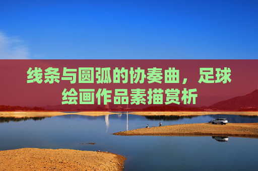 线条与圆弧的协奏曲,足球绘画作品素描赏析