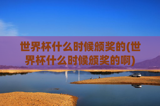 世界杯什么时候颁奖的(世界杯什么时候颁奖的啊)