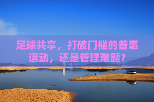 足球共享，打破门槛的普惠运动，还是管理难题？