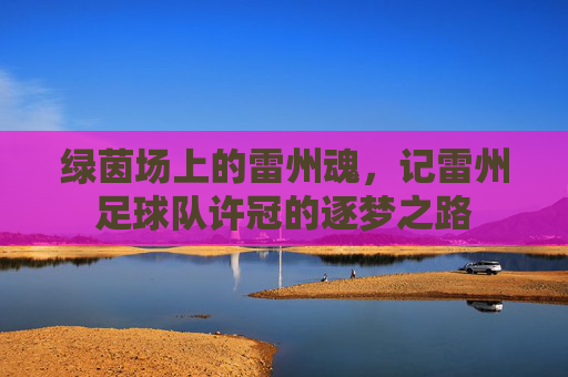 绿茵场上的雷州魂，记雷州足球队许冠的逐梦之路