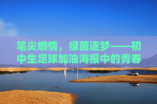 笔尖燃情，绿茵逐梦——初中生足球加油海报中的青春呐喊