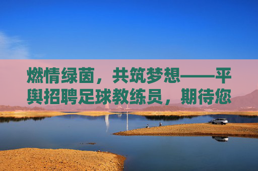 燃情绿茵,共筑梦想——平舆招聘足球教练员,期待您的加入