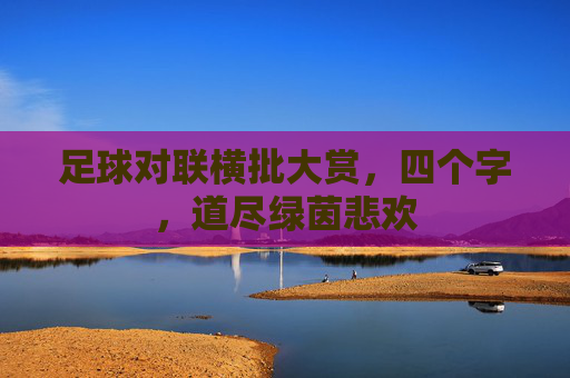 足球对联横批大赏，四个字，道尽绿茵悲欢