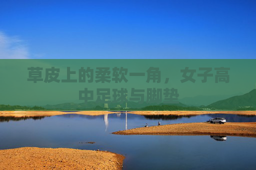 草皮上的柔软一角,女子高中足球与脚垫