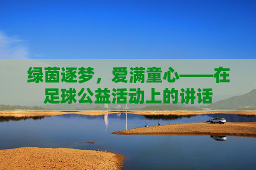 绿茵逐梦,爱满童心——在足球公益活动上的讲话