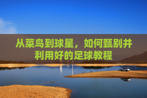 从菜鸟到球星，如何甄别并利用好的足球教程