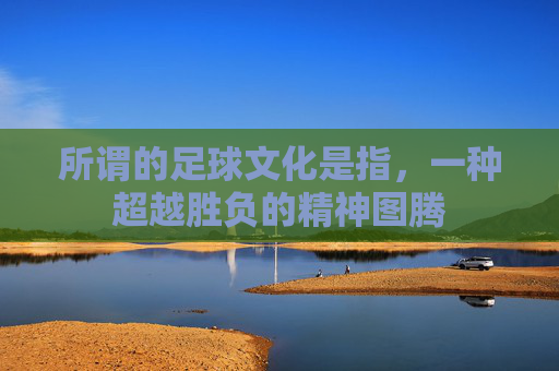 所谓的足球文化是指，一种超越胜负的精神图腾