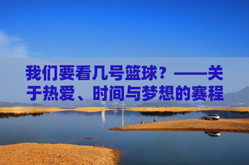 我们要看几号篮球？——关于热爱、时间与梦想的赛程