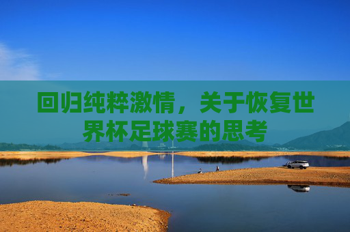 回归纯粹激情,关于恢复世界杯足球赛的思考