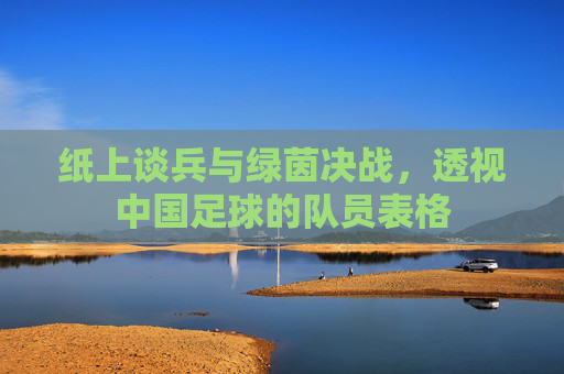 纸上谈兵与绿茵决战,透视中国足球的队员表格