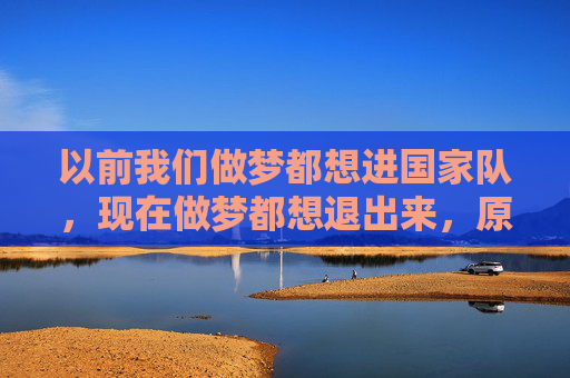 以前我们做梦都想进国家队,现在做梦都想退出来,原国足队员集体吐槽足球,撕开遮羞布