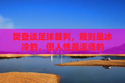 樊登谈足球裁判,规则是冰冷的,但人性是滚烫的