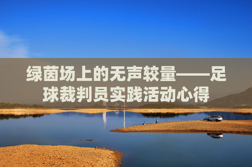 绿茵场上的无声较量——足球裁判员实践活动心得