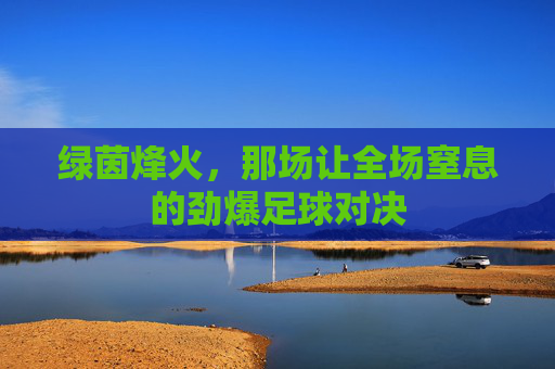 绿茵烽火，那场让全场窒息的劲爆足球对决