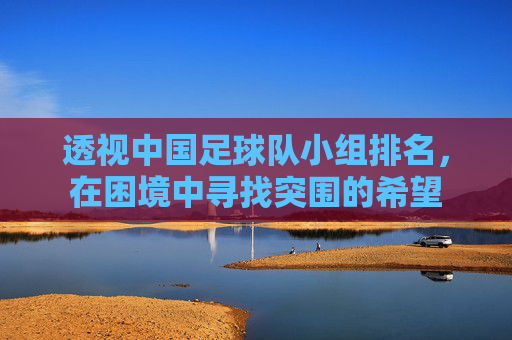 透视中国足球队小组排名,在困境中寻找突围的希望