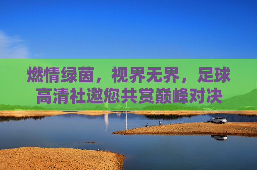 燃情绿茵,视界无界,足球高清社邀您共赏巅峰对决