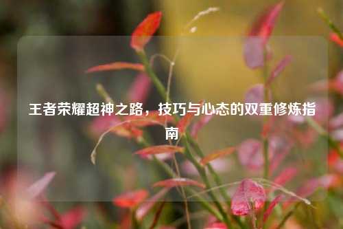 王者荣耀超神之路,技巧与心态的双重修炼指南