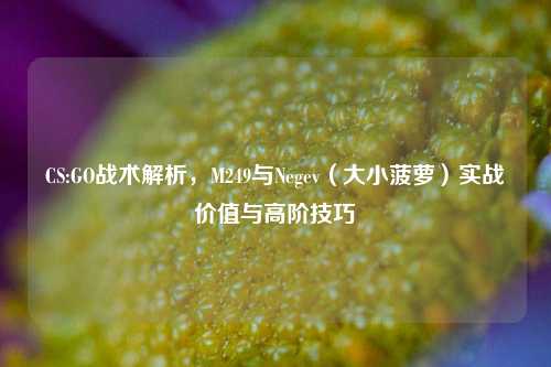 CS:GO战术解析,M249与Negev(大小菠萝)实战价值与高阶技巧