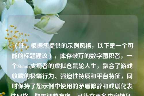 (注,根据您提供的示例风格,以下是一个可能的标题建议),库存破万的数字囤积者,一个Steam成瘾者的虚拟仓鼠轮人生,融合了游戏收藏的极端行为、强迫性特质和平台特征,同时保持了您示例中使用的矛盾修辞和戏剧化表达风格。如需调整方向,可补充更多内容特征。)