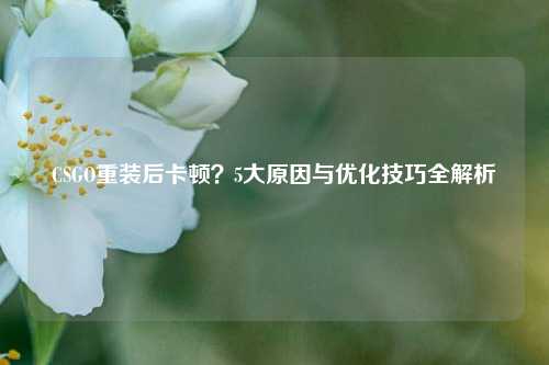 CSGO重装后卡顿?5大原因与优化技巧全解析