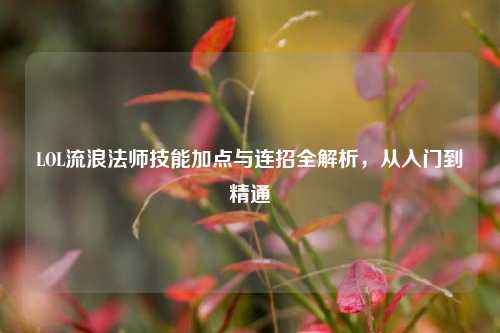 LOL流浪法师技能加点与连招全解析，从入门到精通