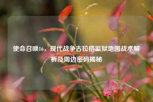 使命召唤16，现代战争古拉格监狱地图战术解析及周边密码揭秘