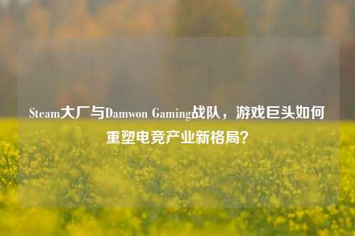 Steam大厂与Damwon Gaming战队,游戏巨头如何重塑电竞产业新格局?