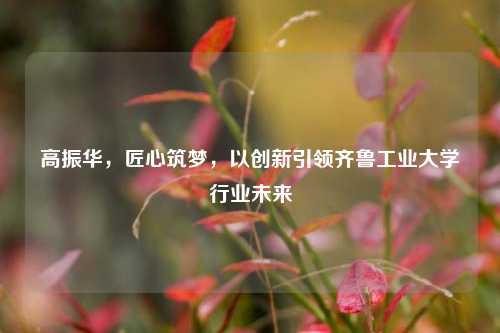 高振华，匠心筑梦，以创新引领齐鲁工业大学行业未来