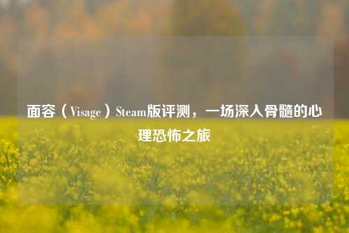 面容（Visage）Steam版评测，一场深入骨髓的心理恐怖之旅