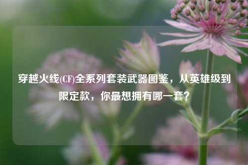 穿越火线(CF)全系列套装武器图鉴，从英雄级到限定款，你最想拥有哪一套？